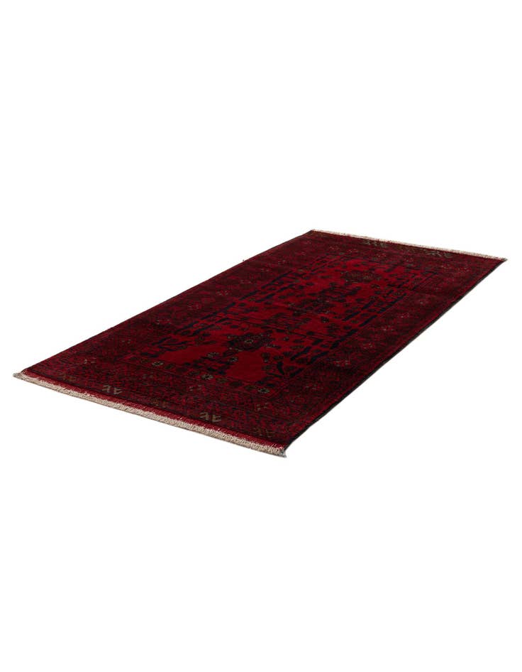 Detail image of  2' 10 x 5' 11  Hand Knotted Khal Mohammadi Wool Runner Rug