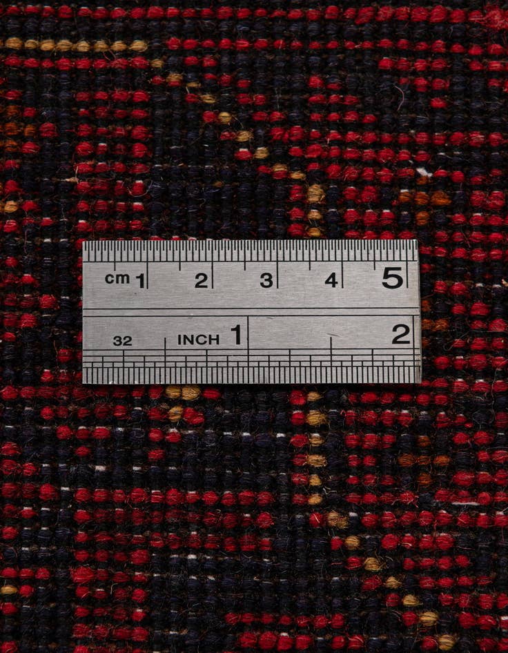 Detail image of  2' 10 x 6' 4  Hand Knotted Khal Mohammadi Wool Runner Rug