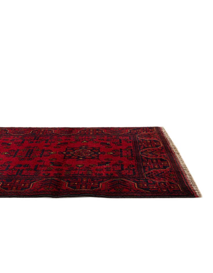 Detail image of  2' 10 x 6' 4  Hand Knotted Khal Mohammadi Wool Runner Rug