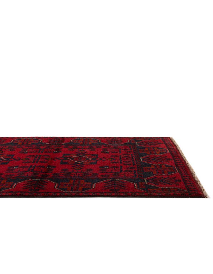 Detail image of  2' 8 x 6' 5  Hand Knotted Khal Mohammadi Wool Runner Rug