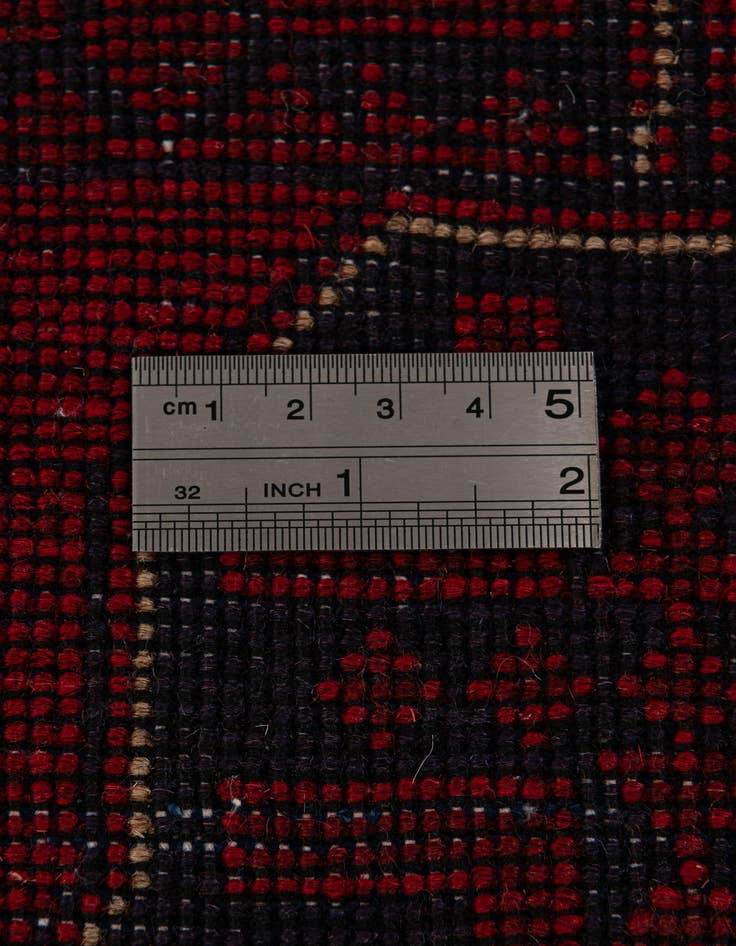 Detail image of  2' 10 x 6' 5  Hand Knotted Khal Mohammadi Wool Runner Rug