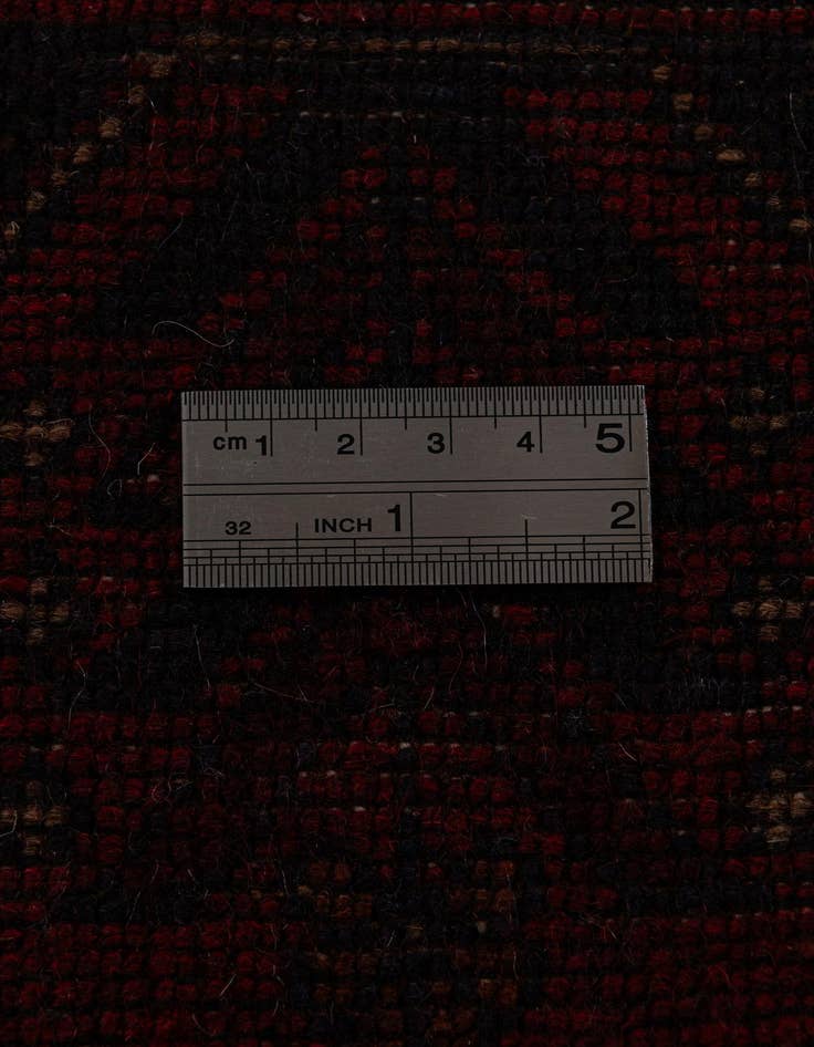 Detail image of  2' 10 x 6' 2  Hand Knotted Khal Mohammadi Wool Runner Rug