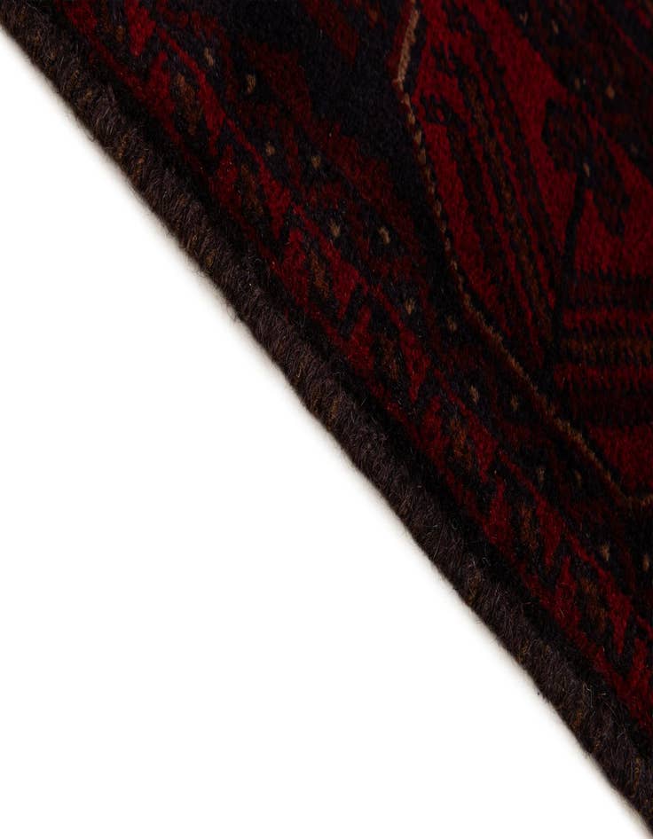 Detail image of  2' 10 x 6' 2  Hand Knotted Khal Mohammadi Wool Runner Rug