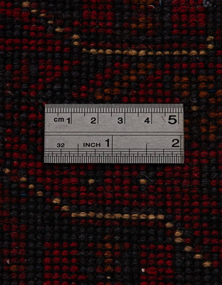 Detail image of  2' 11 x 9' 6  Hand Knotted Khal Mohammadi Wool Runner Rug