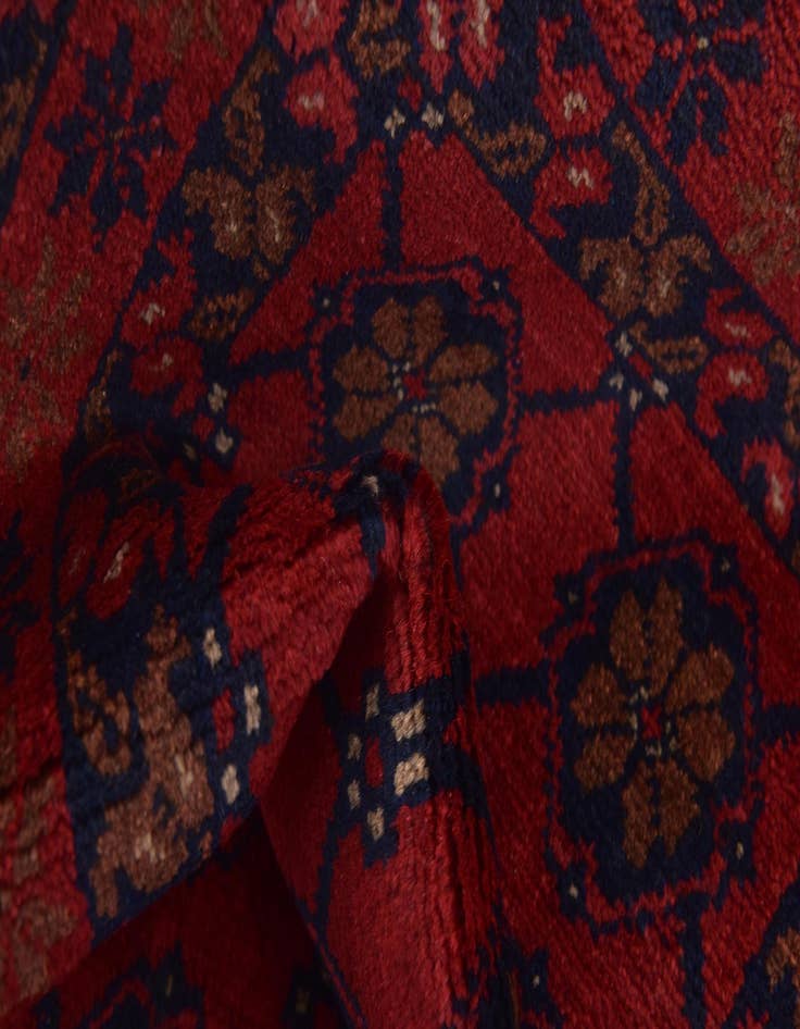 Detail image of  1' 9 x 5'  Hand Knotted Khal Mohammadi Runner Rug