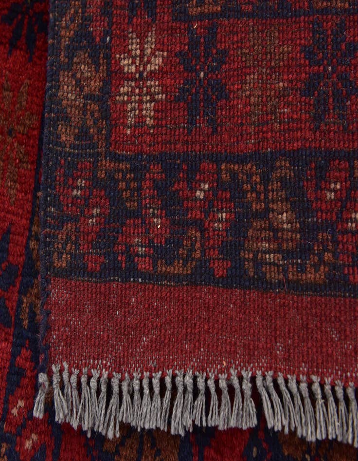 Detail image of  1' 9 x 5'  Hand Knotted Khal Mohammadi Runner Rug