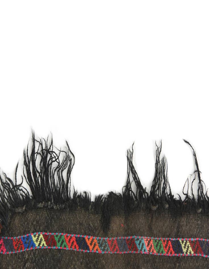 Detail image of  2' 1 x 8' 1  Hand Knotted Kilim Fars Persian Wool Runner Rug