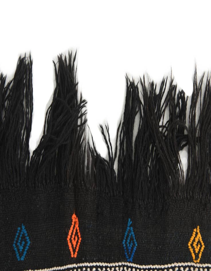 Detail image of  2' 10 x 8' 9  Hand Knotted Kilim Fars Persian Wool Runner Rug