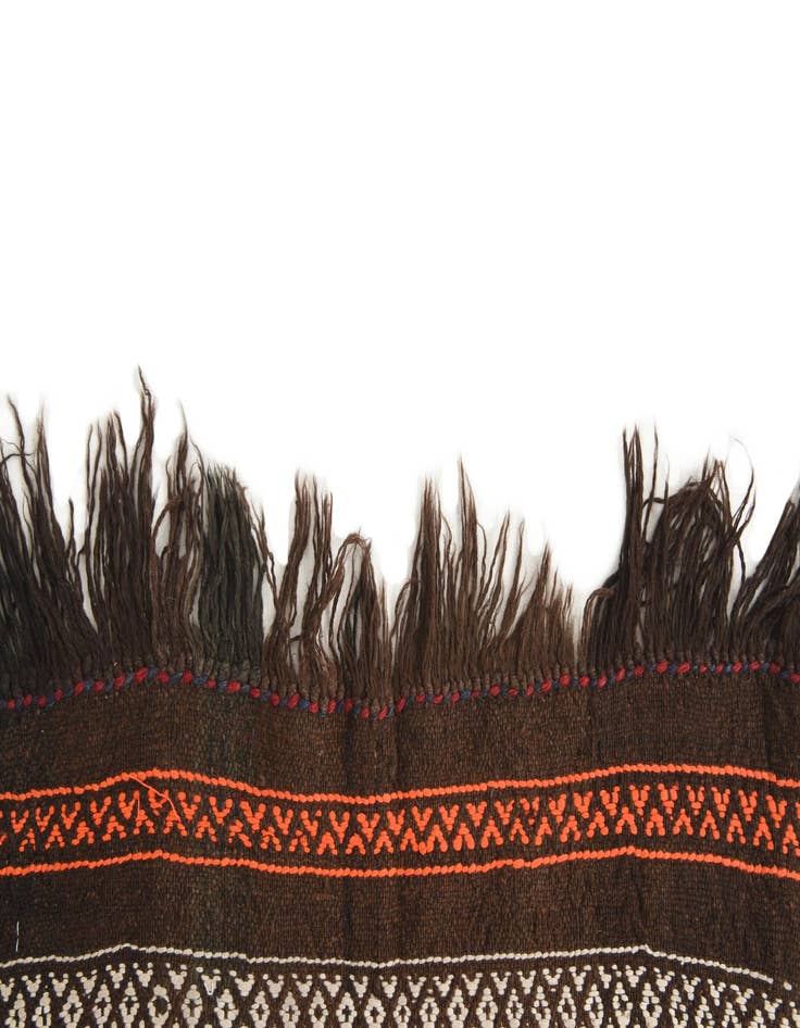 Detail image of  2' 5 x 9' 1  Hand Knotted Kilim Fars Persian Wool Runner Rug