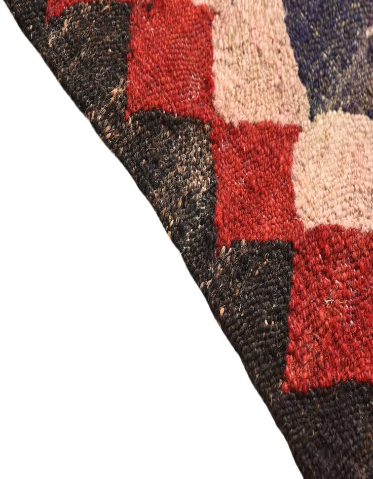 Detail image of  4' 10 x 9' 3  Hand Woven Kilim Fars Wool Runner Rug