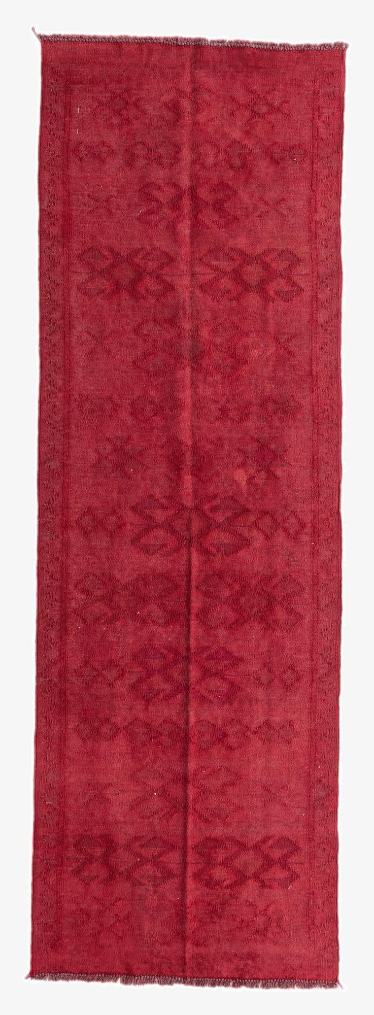  2' 7 x 7' 11  Hand Woven Kilim Fars Runner Rug