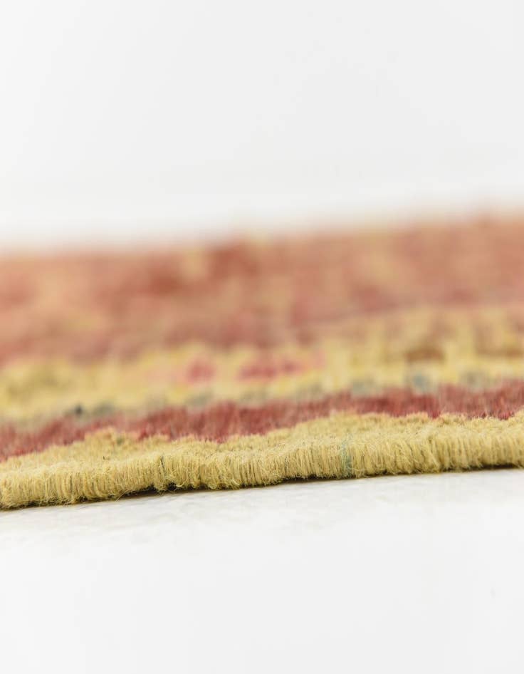 Detail image of  3' 4 x 6' 9  Hand Woven Kilim Maymana Wool Runner Rug