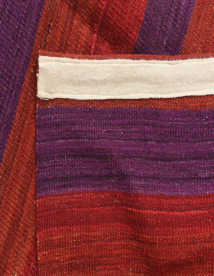 Detail image of  3' 5 x 6' 10  Hand Woven Kilim Modern Wool Runner Rug