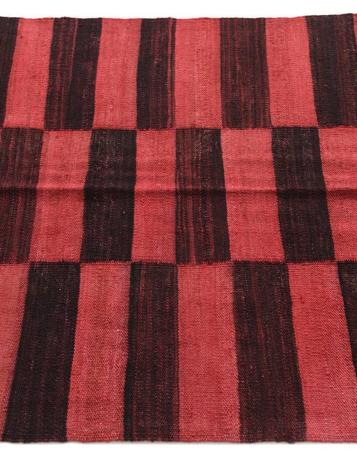 Detail image of  2' 7 x 5' 4  Hand Woven Kilim Modern Wool Runner Rug