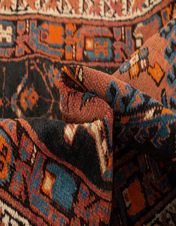 Detail image of  3' 5 x 13' 3 Kilim Wool Runner Rug