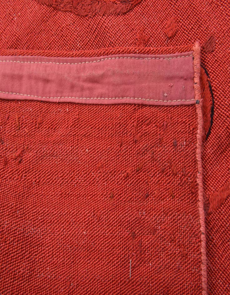 Detail image of  2' 4 x 7' 8  Hand Woven Kilim Suzani Wool Runner Rug