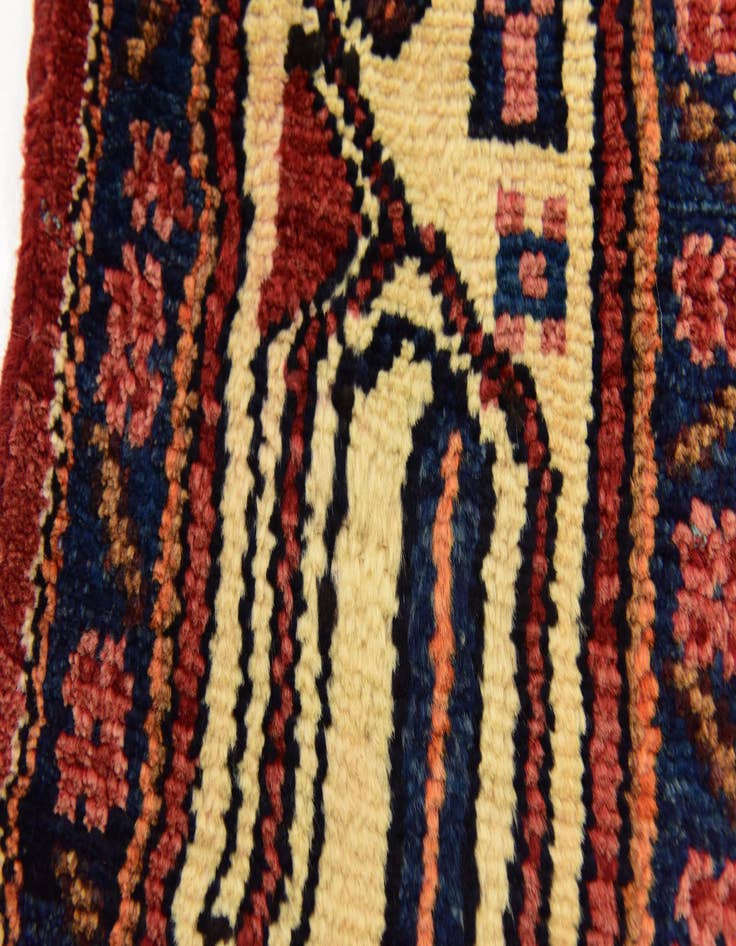 Detail image of 5' x 10' 7 Hand Knotted Koliaei Persian Wool Runner Rug