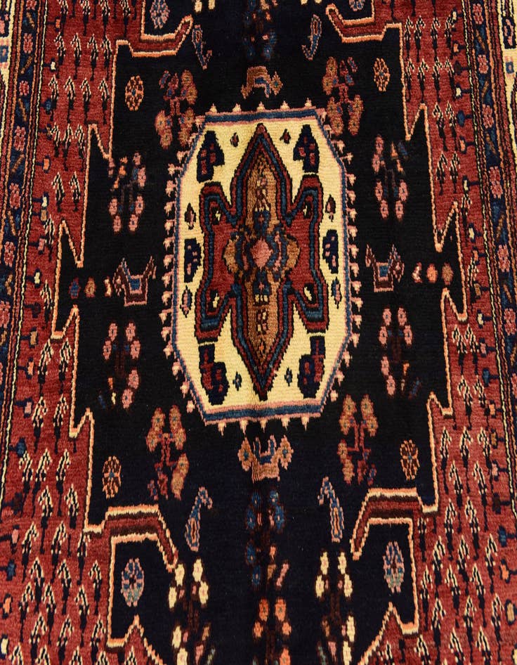 Detail image of 5' x 10' 7 Hand Knotted Koliaei Persian Wool Runner Rug