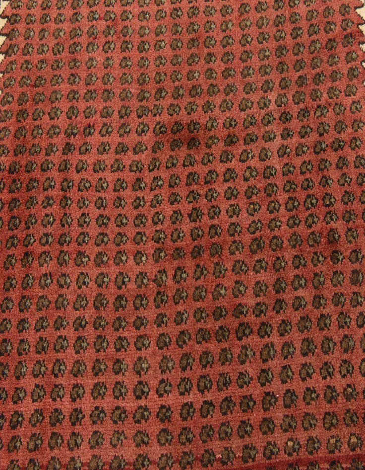 Detail image of  4' 5 x 10' 8  Hand Knotted Koliaei Persian Wool Runner Rug