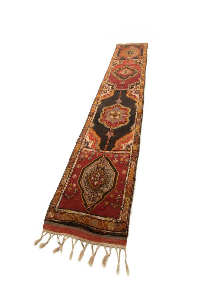 Detail image of  3' 7 x 16' 10 Kurd Runner Rug