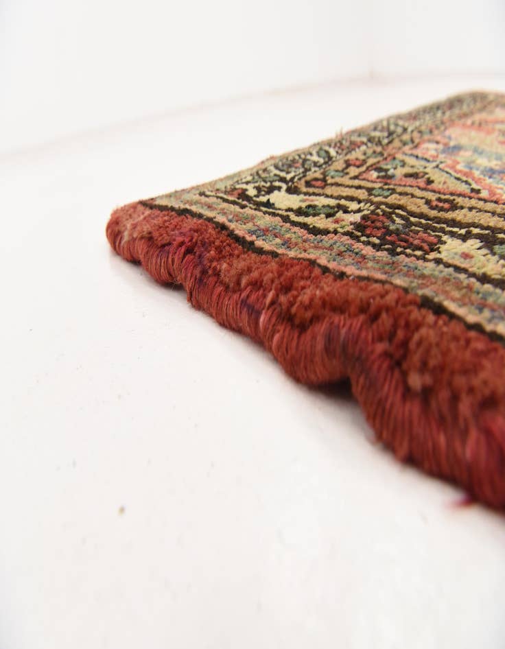 Detail image of  3' 7 x 9' 8  Hand Knotted Liliyan Persian Wool Runner Rug