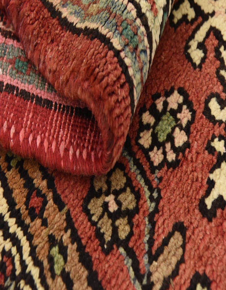 Detail image of  3' 7 x 9' 8  Hand Knotted Liliyan Persian Wool Runner Rug