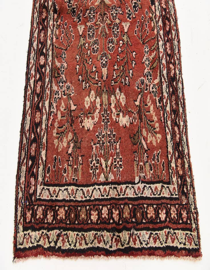 Detail image of  3' 6 x 10' 4  Hand Knotted Liliyan Persian Wool Runner Rug