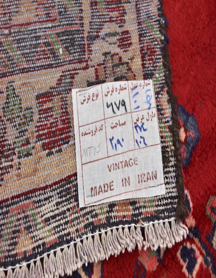 Detail image of 3' 4 x 9' 2 Hand Knotted Liliyan Persian Wool Runner Rug