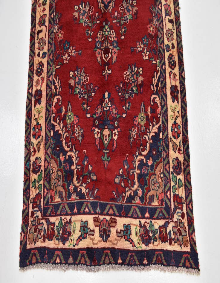 Detail image of 3' 4 x 9' 2 Hand Knotted Liliyan Persian Wool Runner Rug