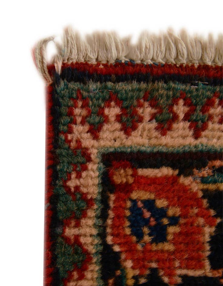 Detail image of 3' 5 x 9' 10 Hand Knotted Liliyan Persian Wool Runner Rug