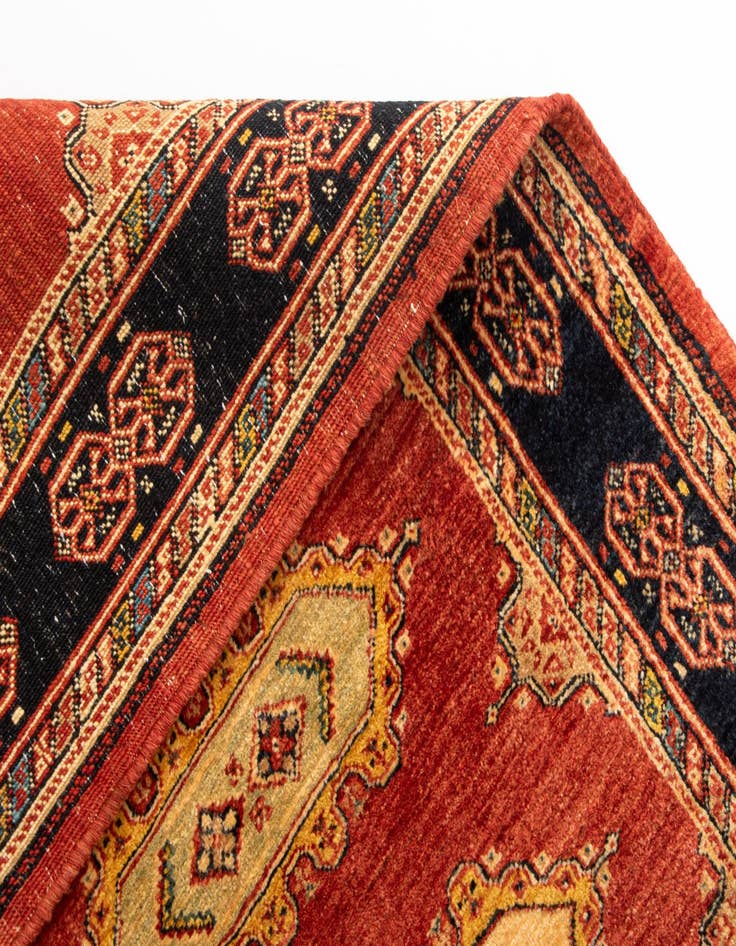 Detail image of  2' 10 x 9' 11 Luribaft Wool Runner Rug