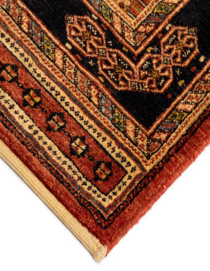 Detail image of  2' 10 x 9' 11 Luribaft Wool Runner Rug