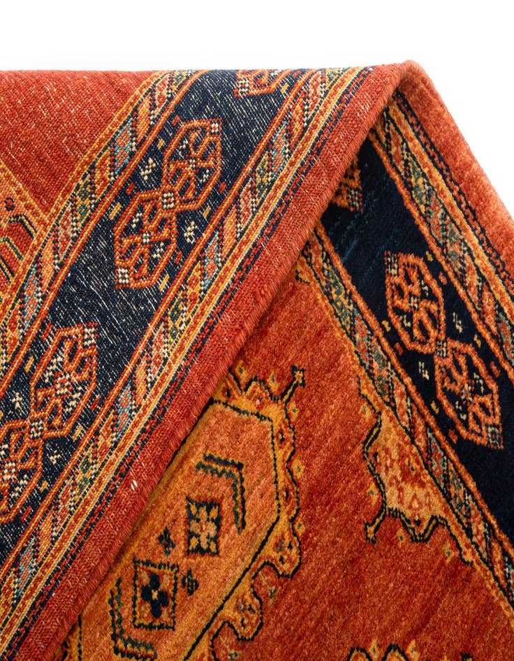 Detail image of  2' 11 x 8' 6 Luribaft Wool Runner Rug