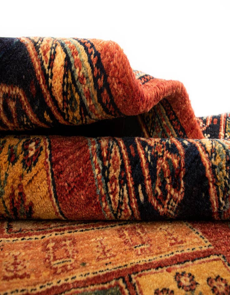 Detail image of  2' 7 x 10' 4 Luribaft Wool Runner Rug