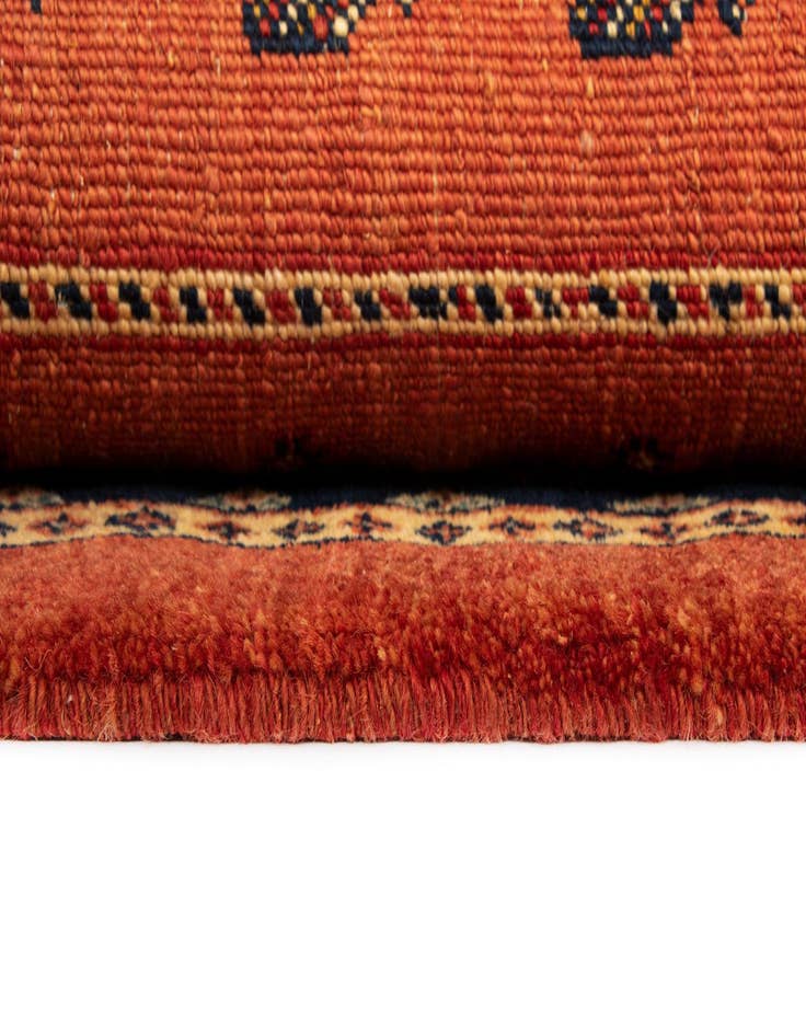 Detail image of  2' 10 x 9' 9 Luribaft Wool Runner Rug