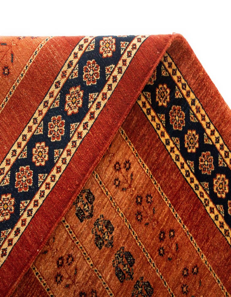 Detail image of  2' 10 x 9' 9 Luribaft Wool Runner Rug