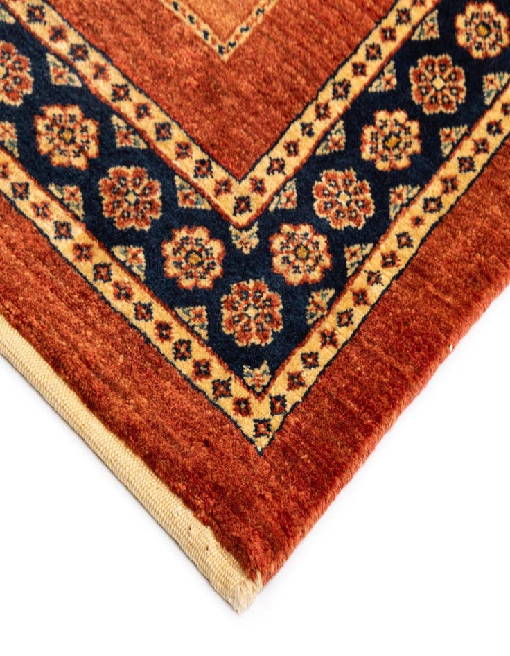 Detail image of  2' 10 x 9' 9 Luribaft Wool Runner Rug