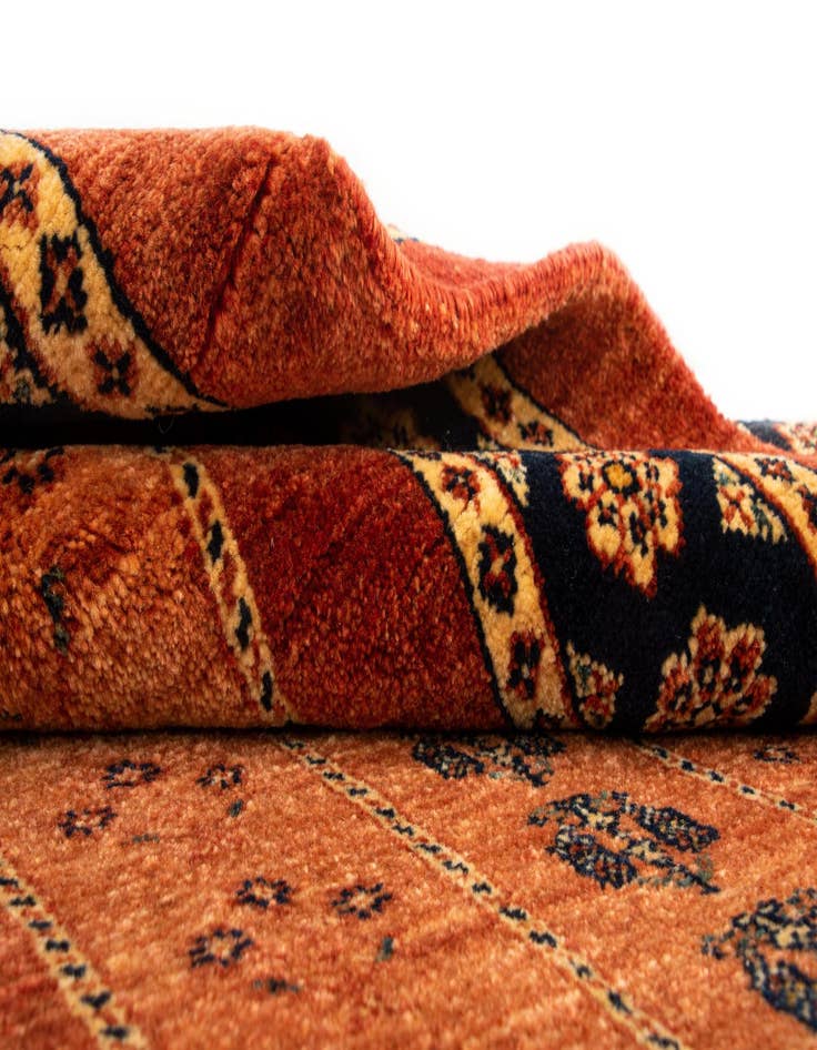 Detail image of  2' 10 x 9' 9 Luribaft Wool Runner Rug