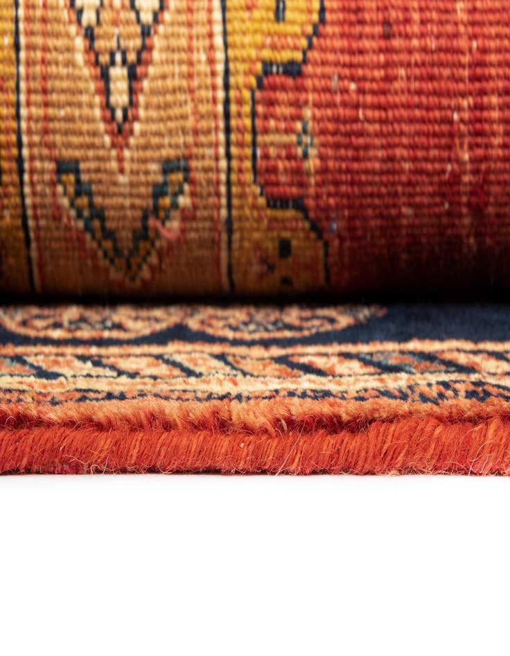 Detail image of  2' 8 x 9' 7 Luribaft Wool Runner Rug