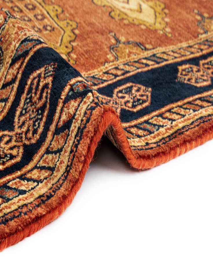 Detail image of  2' 8 x 9' 7 Luribaft Wool Runner Rug