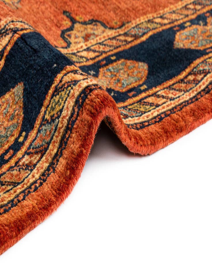 Detail image of  2' 8 x 9' 8 Luribaft Wool Runner Rug