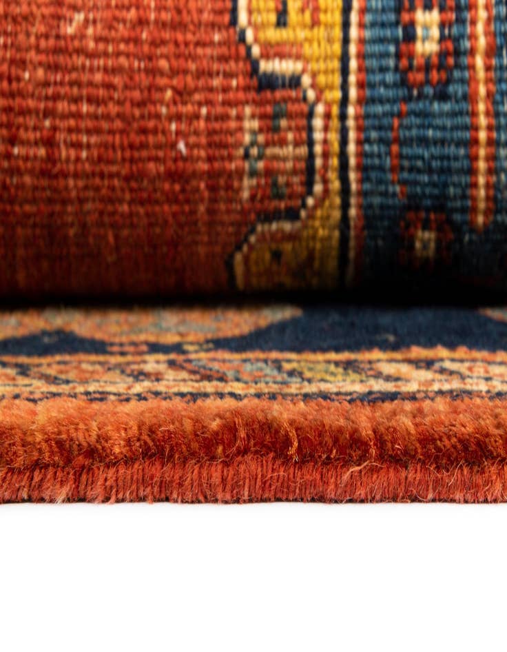 Detail image of  2' 8 x 9' 8 Luribaft Wool Runner Rug