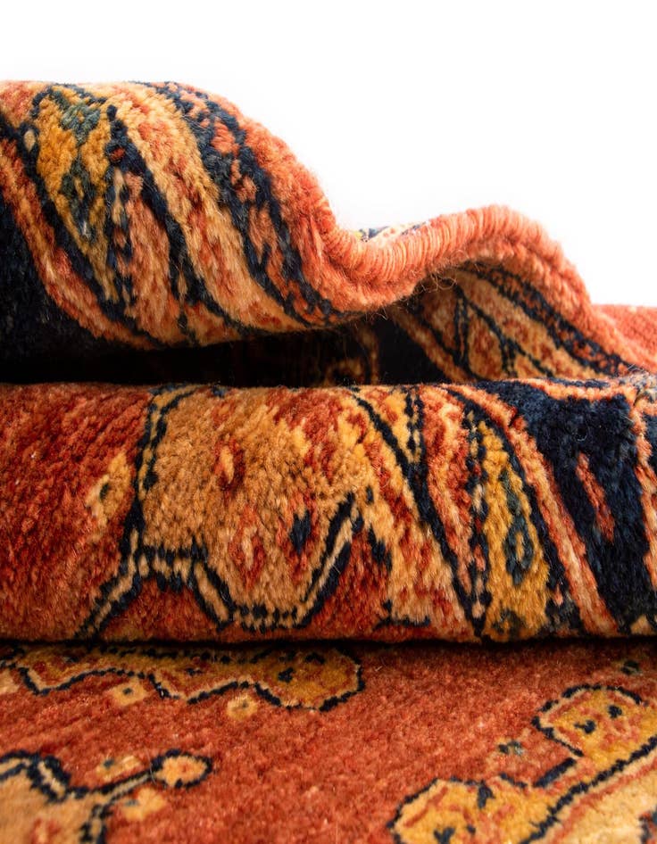 Detail image of  2' 10 x 9' 8 Luribaft Wool Runner Rug