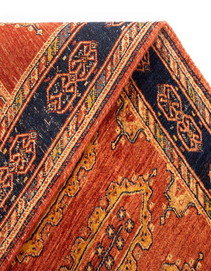 Detail image of  2' 10 x 9' 8 Luribaft Wool Runner Rug