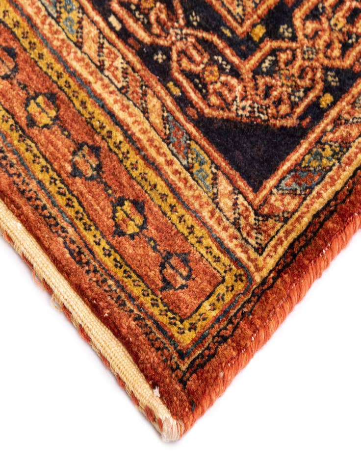 Detail image of  2' 10 x 9' 8 Luribaft Wool Runner Rug