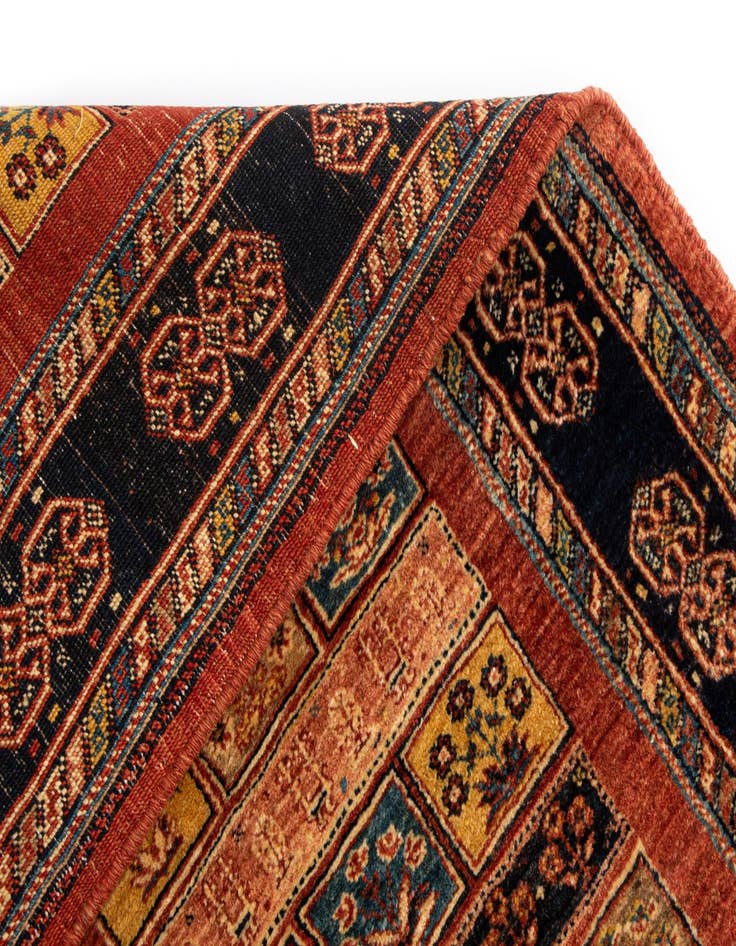 Detail image of  2' 8 x 9' 5 Luribaft Wool Runner Rug