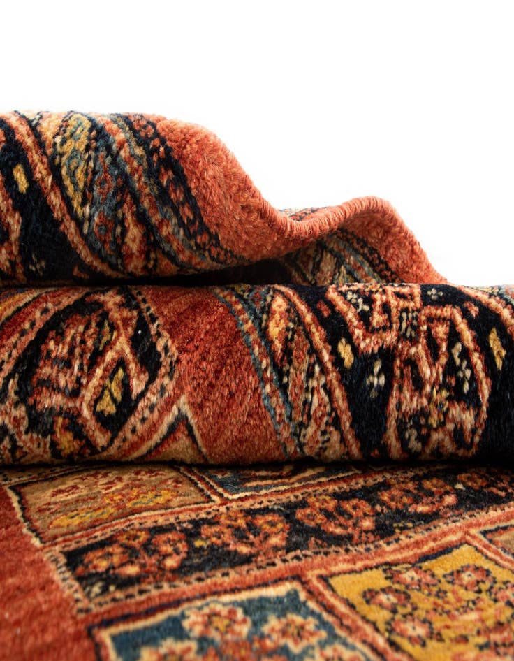 Detail image of  2' 8 x 9' 5 Luribaft Wool Runner Rug