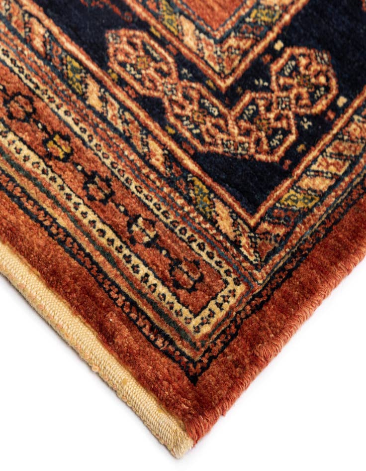 Detail image of  2' 8 x 9' 5 Luribaft Wool Runner Rug