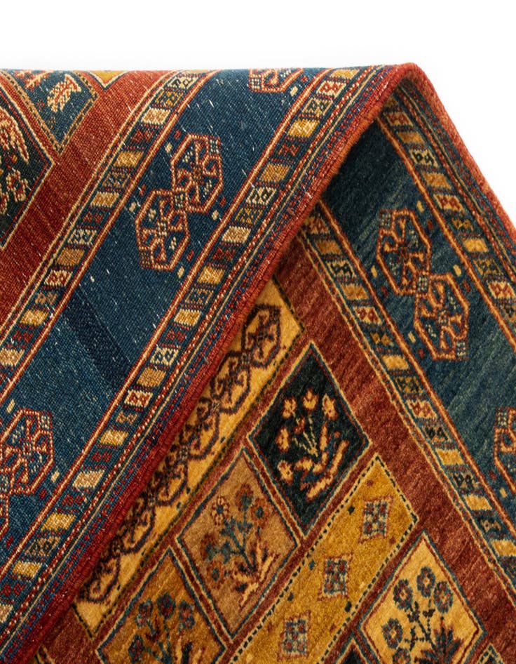 Detail image of  2' 8 x 9' 5 Luribaft Wool Runner Rug