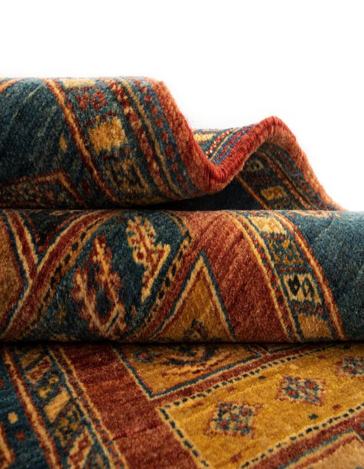 Detail image of  2' 8 x 9' 5 Luribaft Wool Runner Rug